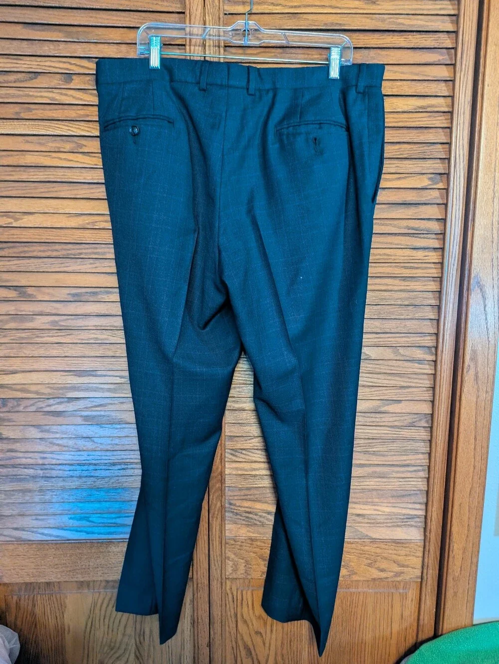 Ted Baker navy blue 2 Pc plaid suit 2button single-breasted jacket & Pants 39R